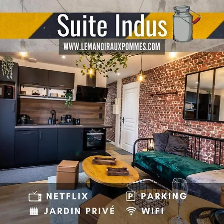 Suite Indus - Jardin, Netflix Et Parking - Le Manoir Aux Pommes Orbec Esterno foto