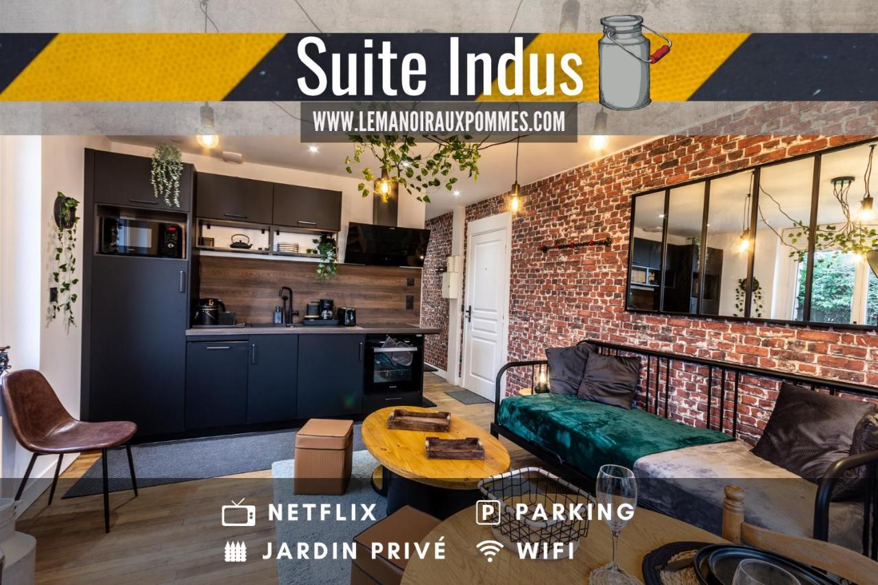 Indus - Jardin Avec Jacuzzi Et Parking - Le Manoir Aux Pommes